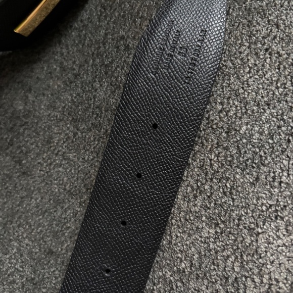 Tom Ford 2 tone reversible logo Belt women’s Size 85 - Picture 9 of 10